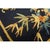 1920s 1920s Blue Foliate Antique Chinese Art Deco Rug 1'7'' X 2' Knotted Wool Carpet For Sale - Image 5 of 9