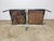 1970’s Florence Knoll “T Angle” Chrome & Walnut Laminate Side Tables Matching Pair For Sale - Image 9 of 12