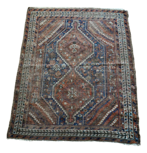 Antiques Caucasian Shirvan Medallion Rug, 1890s