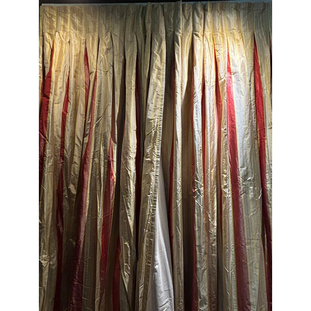 Textile Silk Trading Company Curtains For Sale - Image 7 of 7