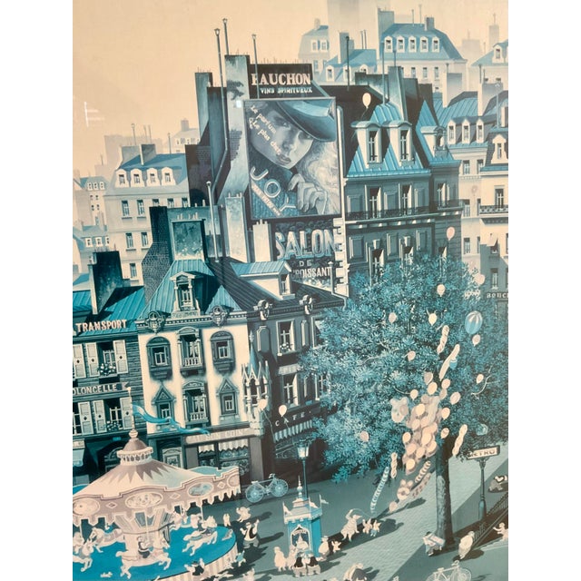 Late 20th Century Art Poster Signed by Artist, Yamagata - Framed For Sale In Palm Springs - Image 6 of 10