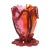 Contemporary Clear Fuchsia, Clear Orange, Matt Bordeaux Indian Summer Extracolor Vase by Gaetano Pesce for Fish Design For Sale - Image 3 of 3