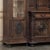 19th Century French Renaissance Revival Carved Oak Bookcase / Bar For Sale - Image 9 of 18