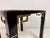 Metal Black and Brass Side Table with Greek Key Detail, 1970s For Sale - Image 7 of 17