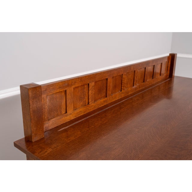 Stickley Mission Oak Two-Tier Server Sideboard Buffet For Sale - Image 9 of 18