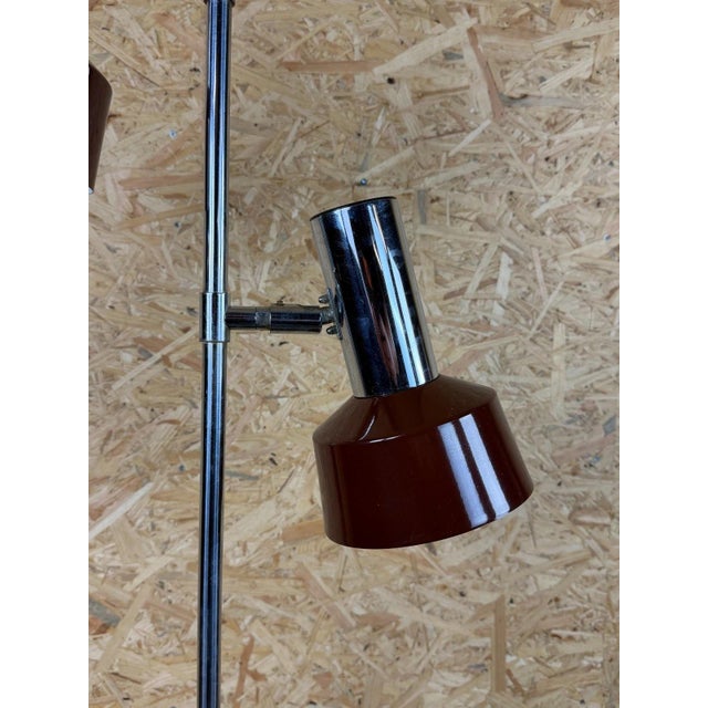 Vintage Space Age Floor Lamp in Metal, 1960s For Sale - Image 13 of 18