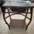 Wood Mid 20th Century Rattan and Bamboo Condole Table For Sale - Image 7 of 10