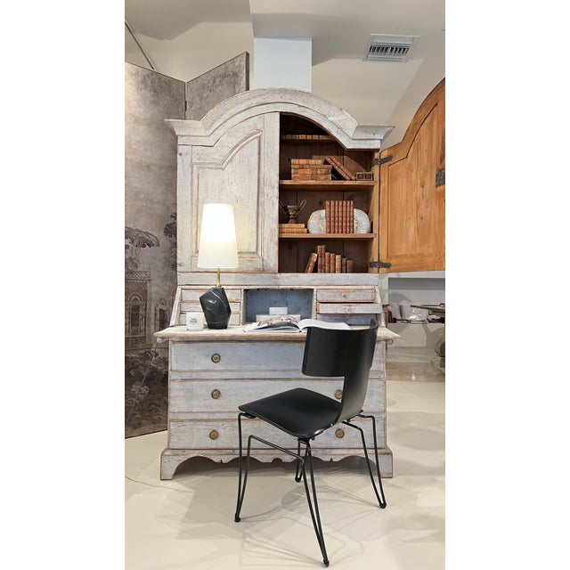 19th Century Swedish Gustavian Tall Case Antique Secretaire or Desk For Sale - Image 12 of 12