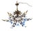 Ceiling Lamp in Wrought Iron from Ferro Art, Spain, 1950 For Sale
