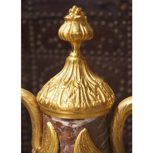More information coming soon… A beautiful pair of French cassolettes, dating to circa 1885, in the style of Louis XVI....