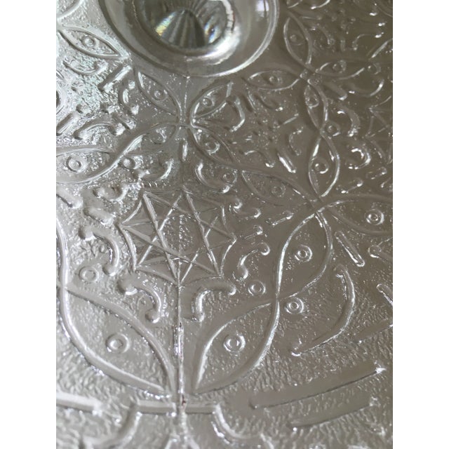 Castle Art Crystal Fains France Compote For Sale - Image 4 of 9