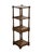 PENNSYLVANIA HOUSE Solid Oak Rustic European Style 12" Square Tiered Shelf / Etagere 40" High 12" Wide 12" Deep We...