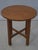 Mission Pair Stickley Inlaid Mission Oak Round Lamp Tables For Sale - Image 3 of 13