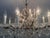 2010s 19th C. Rococo Iron & Crystal Round Chandelier From Rh, Designed by Timothy Oulton With a Rustic Metal Frame and Cascading Cut Crystal. For Sale - Image 5 of 7