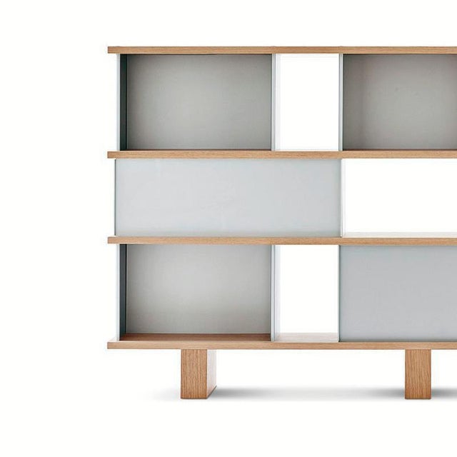 Shelving Unit model Nuage designed by Charlotte Perriand in 1952-1956. Relaunched by Cassina in 2012. Manufactured by...