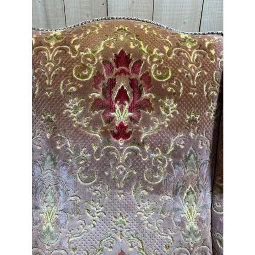 English Wingback Armchairs, Set of 2 For Sale - Image 5 of 11