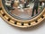 English Regency Giltwood Convex Mirror with Ebonized Ball Accents For Sale - Image 4 of 9