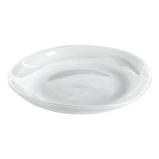 Reneta Alabaster Glass Plates, Set of 6, 6.75" For Sale