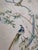 Handpainted Silk Wallpaper, Chinoiserie Birds and Bamboo, Chinoiserie Handmade Wallpaper Mural - Set of 4 For Sale - Image 6 of 12