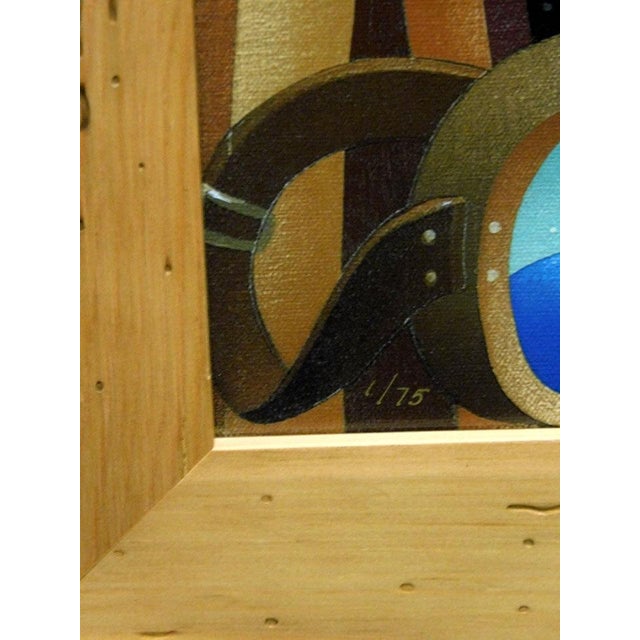 Impressionist Anton Arkhipov "Enchanted Evening"ski Hand Signed Giclee on Canvas Custom Framed For Sale - Image 3 of 7