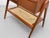 Pair of Mid Century Modern Handcrafted Caned Cabinets | Teak Bedside Tables For Sale - Image 11 of 12