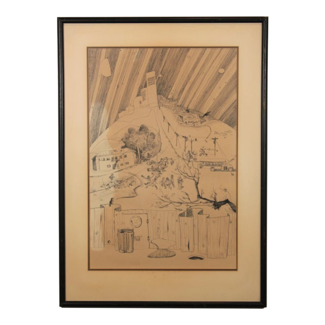 Rockaway Township School Drawing For Sale