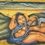 Bruno Fantini, Figurative Scene, Oil on Canvas For Sale - Image 3 of 7