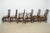 Brown Henkel Harris Mahogany Dining Chairs Set of 6 For Sale - Image 8 of 11
