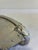 Mid 20th Century Vintage Hand Wrought Aluminum Tray With Leaf Handles For Sale - Image 5 of 11