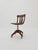 Brown Bauhaus Swivel Office Chair in Wood by Der Ferderdreh, 1930s For Sale - Image 8 of 11