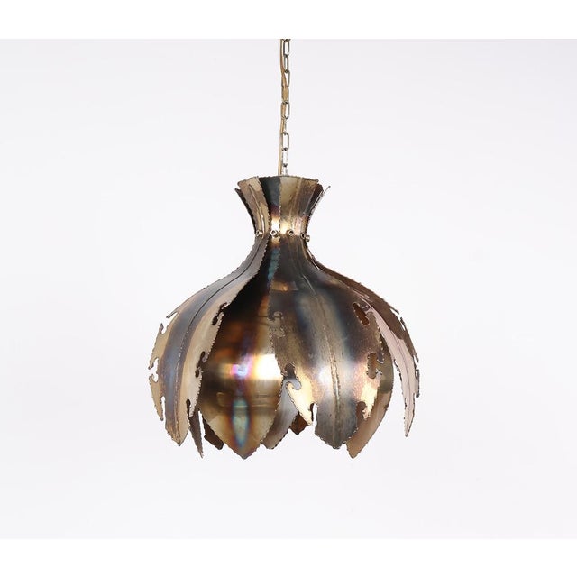 Brass Union Pendant Lamp by Svend Aage Holm Sørensen for Holm Sørensen & Co, 1960s For Sale - Image 9 of 9