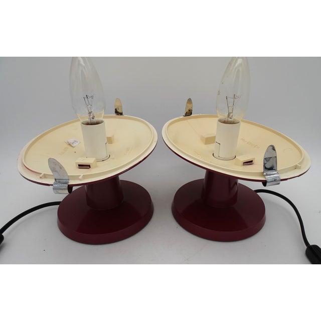 Dolly Table or Bedside Lamps from Valenti Luce, Milan, 1980s, Set of 2 For Sale - Image 10 of 18