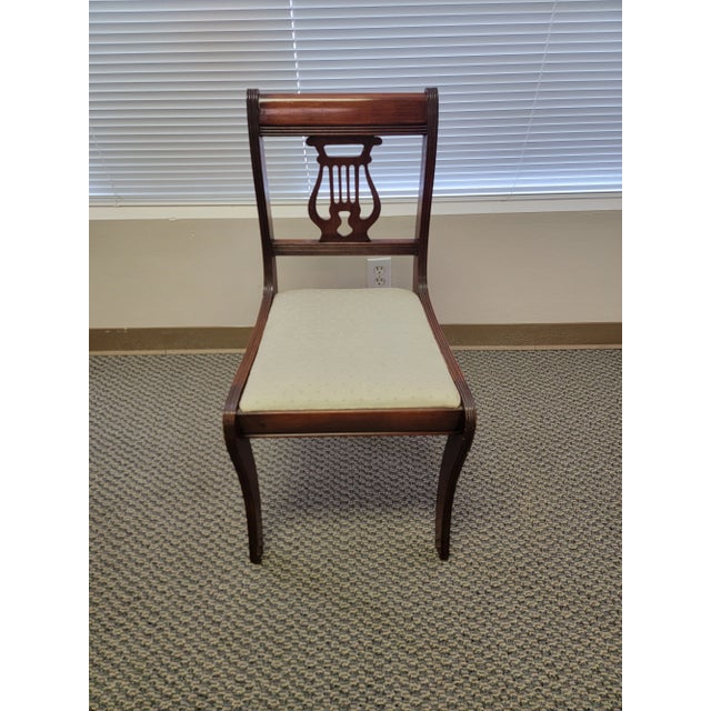 Vintage Duncan Phyfe Harp Style Chair Chairish