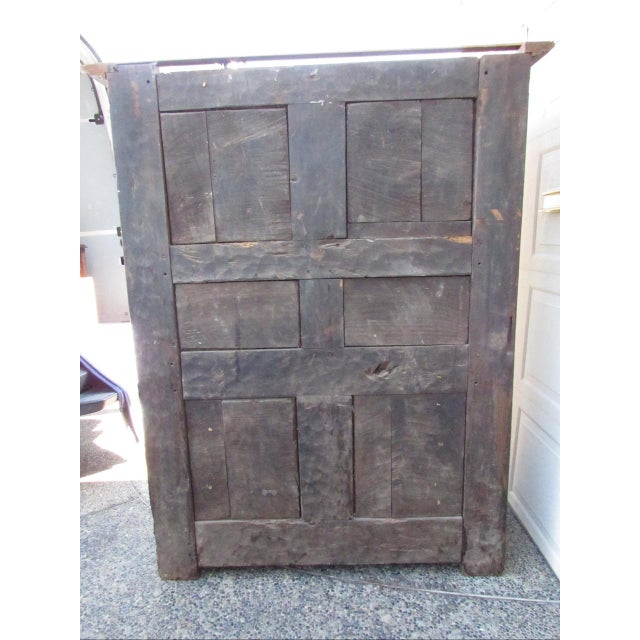 18th. Century Paneled French Armoire From Normandy For Sale - Image 18 of 18