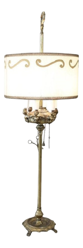 Brass Floor Lamp, 1960s