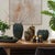 Contemporary Veridian Ridge Indoor-Outdoor Vases Set/2 For Sale - Image 3 of 3
