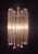 2020s Pair of Murano Wall Sconces 9 Pink Triedri For Sale - Image 5 of 12