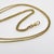 Late 19th Century Victorian 14k Gold 31” Double Cable Link Chain With Dog Clip For Sale In Los Angeles - Image 6 of 8