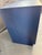 Navy Blue 1960s Henredon Campaign Nightstands / Bachelor Chests – Refinished in Sherwin-Williams Naval, Pair For Sale - Image 8 of 12