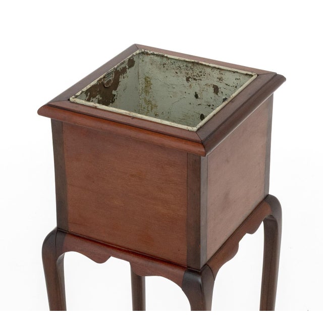 Edwardian Walnut Plant Stand For Sale - Image 4 of 6