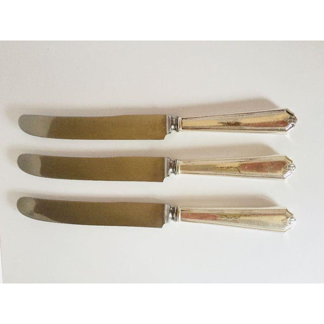 Silver Plate "Gorham " Dinner Knives Set of 3 Chairish