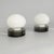 Italian Modern Table Lamps in Steel and Opaline Glass from Tronconi, 1970s, Set of 2 For Sale - Image 3 of 10