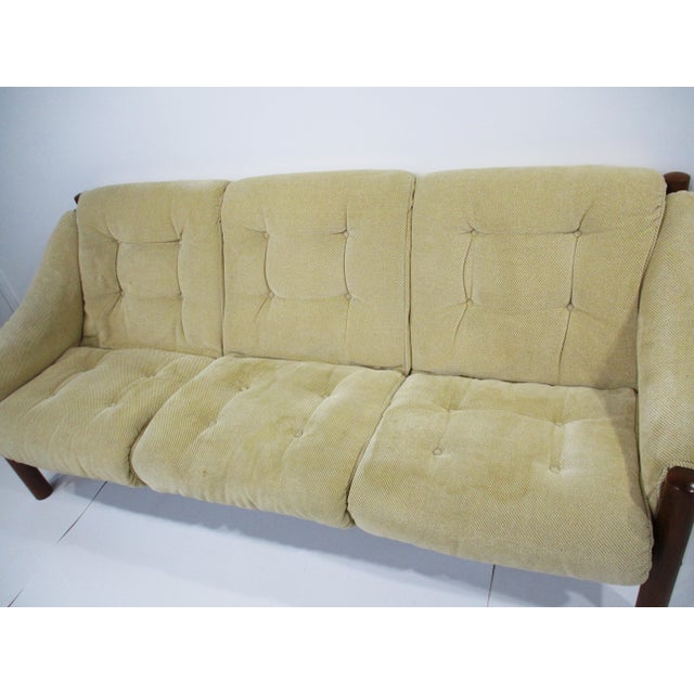h.p. Hansen Styled Mid Century Sofa by Domino Mobler Denmark For Sale - Image 9 of 12