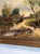 19th Century Original British Oil Painting, Geese/Ducks by a Cottage Pond, Joseph Thors For Sale In Denver - Image 6 of 12