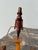Vintage Folk Art Balancing Woman Kinetic Sculpture, Circa 1940s For Sale - Image 14 of 16