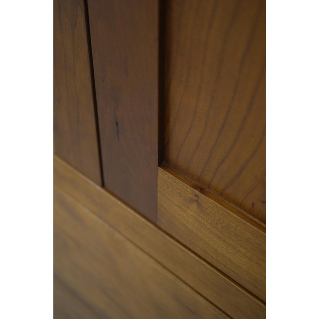 Stickley Cherry Armoire Tv Cabinet For Sale - Image 14 of 17