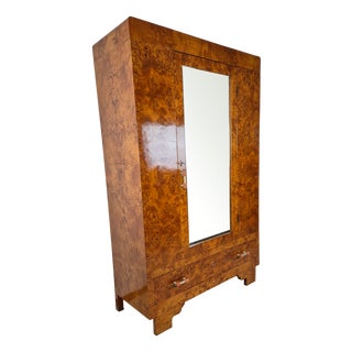 Art Deco Cubist Wardrobe, 1931 For Sale