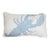 Pair of Nautica Embroidered Lobster Lumbar Pillows For Sale
