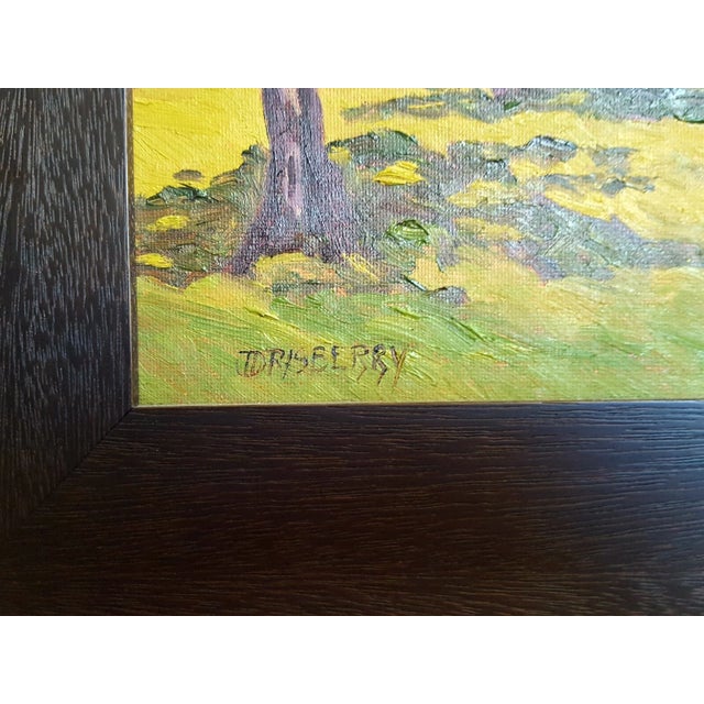 This is an original, one-of-a-kind plein air oil painting by American artist Jesse D Rasberry. The piece measures 28.5" in...