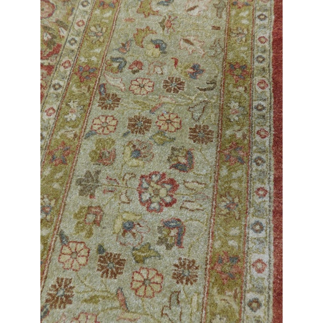 Vintage Hand Knotted Super Fine Indian Rug. 8'x 10' For Sale - Image 18 of 18